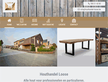 Tablet Screenshot of houthandel-loose.be